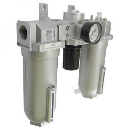 1" Air Preparation Units (Air Filter, Air Regulator, Lubricator)